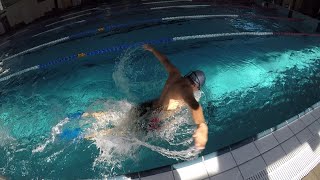 When swimming starts to become a pleasure!