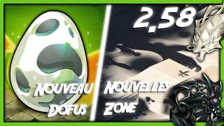 DOFUS 2.58 -Prt 2- Nouvelle zone, Stuff et Dofus Tacheté !