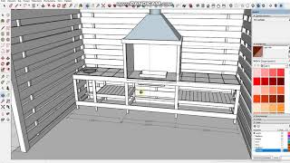 Беседка с барбекю  Проект