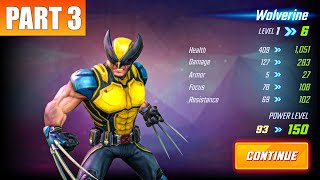 Marvel Strike Force - Gameplay Walkthrough Part 3 - [ Chapter 2 Mission 1 - 6 ] - No Commentary