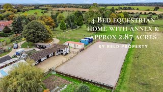 4 Bedroom detached equestrian/smallholding home with annex and approx 2.87 acres, Bedfordshire