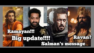 Bollywood and Tollywood Major Updates!! Ranbir in Ramayana! Salman Khan's message to Fans!