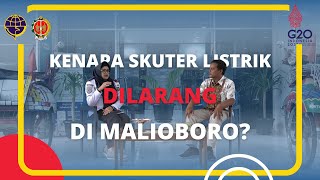 Kenapa Skuter Listrik Dilarang Di Malioboro?