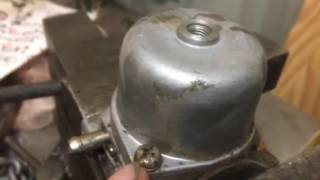 Nikki carburetor bowl removal