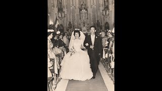 Recuerdo de Bodas de Oro de Oscar y Olga