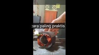 Tutorial praktis gulung dinamo pompa air