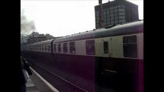 6024 storms through Readings middle road hauling a railtour 3-3-12