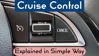 Cruise Control in Car | Working Explained in Simple Steps | Toyota Glanza | Steering Controls | 2022