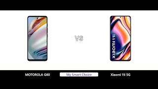 MOTOROLA G60 VS Xiaomi 11i 5G | My Smart Choice