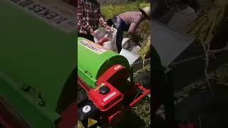 Rice thresher machinery mainly use for shellering the rice for food