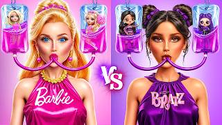 Популярная Barbie vs Bratz: Экстремальный Челлендж!