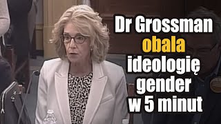 Dr Miriam Grossman obala ideologię gender w 5 minut!