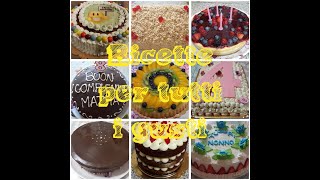 Alcune delle mie creazioni di Torte di Compleanno!!!