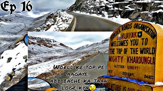 -15° C main maaut ka khel | Khardungla Pass | World's Highest Pass in Leh | Nubra Valley #solotravel