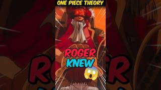 Roger Knew About One Piece Flood 😱 | One Piece #onepiece #yoursensei #shorts