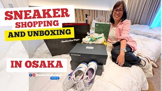 Sneaker Shopping and Unboxing in Osaka | Onitsuka Tiger Store | Pinay in ATX