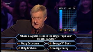 Who Wants To Be A Millionaire? - 100% on Ask The Audience