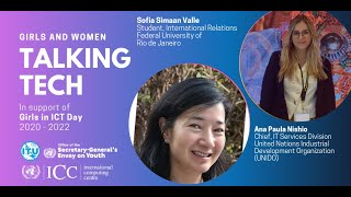 Girls and Women Talking Tech Interview 65 -  Ana Paula Nishio and Sofia Simaan Valle