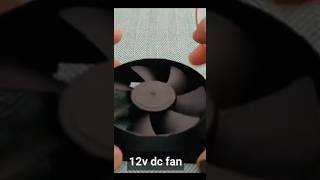 Home made 12 Volt DC fan.