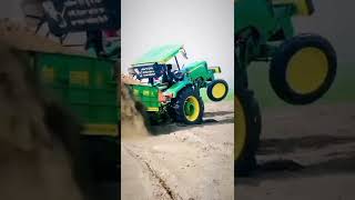 Modified John Deere Tractor 4x4 Power || #shorts #johndeere #4x4