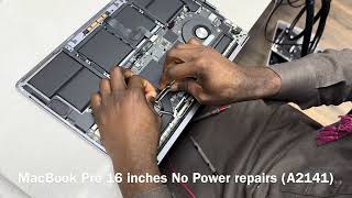 MacBook Pro 16 inches A2141 No Power Repairs