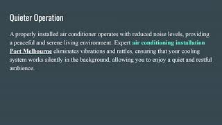 Why Proper Air Conditioning Installation Essential