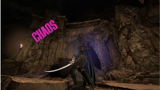 Dragon's Dogma Dark Arisen Max Level Mystic Knight vs Two Drakes in Bitterblack Isle. NG+ Hard Mode