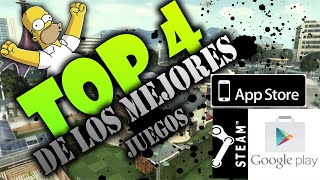 top 4 De Los Mejores Juegos Para Android/ PC/ iPhone