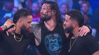 Roman reigns and cousin USO twins brother  together 😱🙄🤔 what the hell is going on 🫨 yeet 🤟🤙🩸 @wwe 🩸🤔