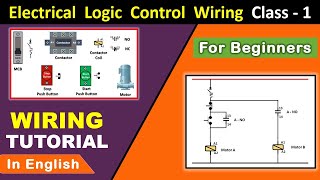 Motor Auto Start And Not Stop | Electrical Logic Control Wiring Class 1 @TheElectricalGuy