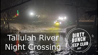 Tallulah River Night Crossing, Georgia Traverse