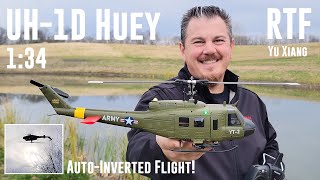 Yu Xiang - F07 - UH-1D Huey - 1:34 RTF Heli - Unbox & Maiden Flights