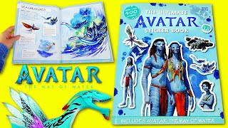 Avatar The Way of Water: Characters, Movie Scenes Sticker Book and Pet Banshee