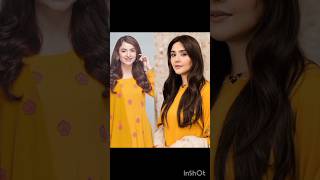 Yumna Zaidi & Dur e fishan Same Colour Dress |Who is Best|#yumnazaidi #durefishan #ayezakhan #shorts