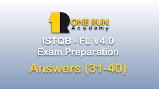 6- Answers Part 4 - ISTQB CTFL V4 Exam Preparation | Software Testing