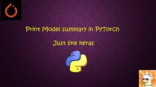 How to print model summary in PyTorch like Keras.