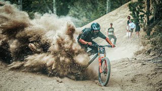 First MASSIVE HITS on the Toughest MTB Track - Red Bull Hardline Tasmania