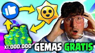 ¡CONSIGUE STARR DROPS LEGENDARIOS Y 1 MILLON DE GEMAS! *GRATIS*😱🤩 || Brawl Stars