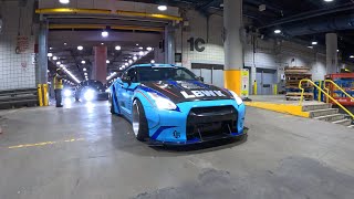 Tuner & Stance cars leaving NYC Auto Show 4k|Cine #car #jdm #auto