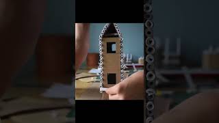 Cabaña miniatura Pt6 #facil #manualidades #carton #diy #decoracion #creativo #fyp #viral