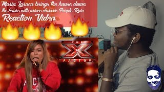 Maria Laroco brings the house down with a Prince classic!| The X Factor UK 2018 REACTION VIDEO