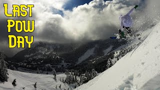 Last Pow Day of The 2021 Season // Sasquatch Mountain