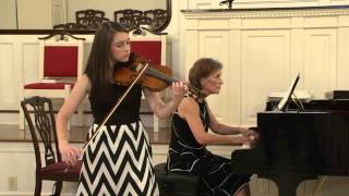 Emma Grace Hurley Performs Chaconne by Tommaso Antonio Vitali