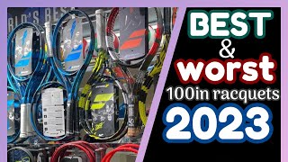 BEST and WORST 100in racquets of 2023 - Alex Tennis