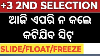 +3 second selection 2024| +3 second selection merit list|+3 second selection cut off 2024|PDF MARKET