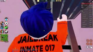 playing jail break roblox