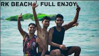 RK Beach enjoy🥳🥳 || Visakhapatnam Beach masti || ViZAG vlog 🥳🥳