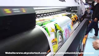 Stormjet F1 4 Heads Printer in Sign and Textile Market