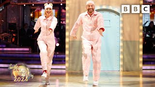 Nick Knowles and Luba Mushtuk Charleston to Rain On The Roof from Paddington 2 ✨ BBC Strictly 2024