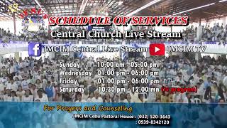 JMCIM CEBU CENTRAL VISAYAS FRIDAY OVERNIGHT SERVICE MAY 24, 2024